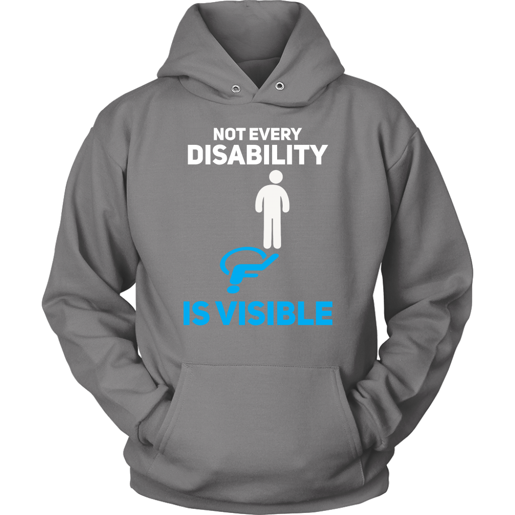 Invisible Illness Awareness Hoodie Invisible Disability Hoodie - The Unchargeables