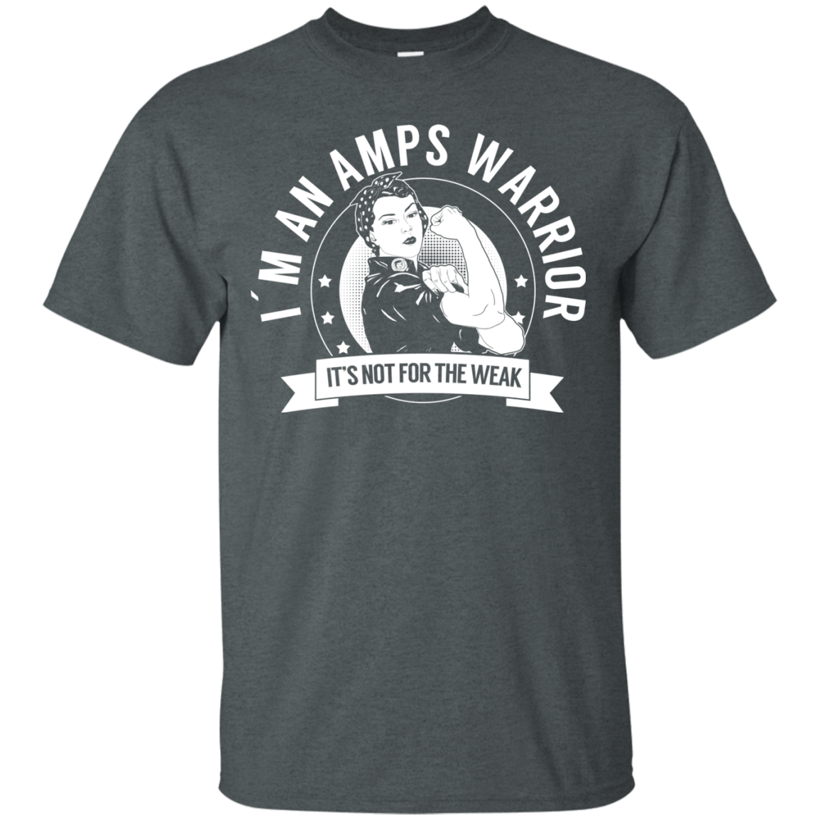 Amplified Musculoskeletal Pain Syndrome - AMPS Warrior NFTW Unisex Shirt - The Unchargeables