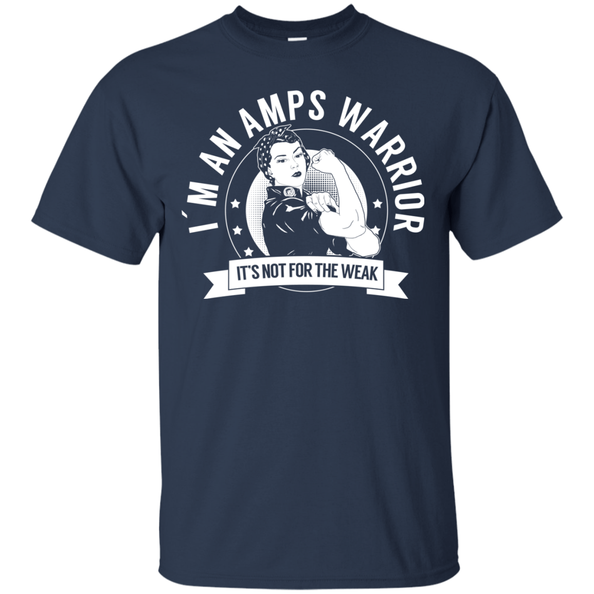 Amplified Musculoskeletal Pain Syndrome - AMPS Warrior NFTW Unisex Shirt - The Unchargeables