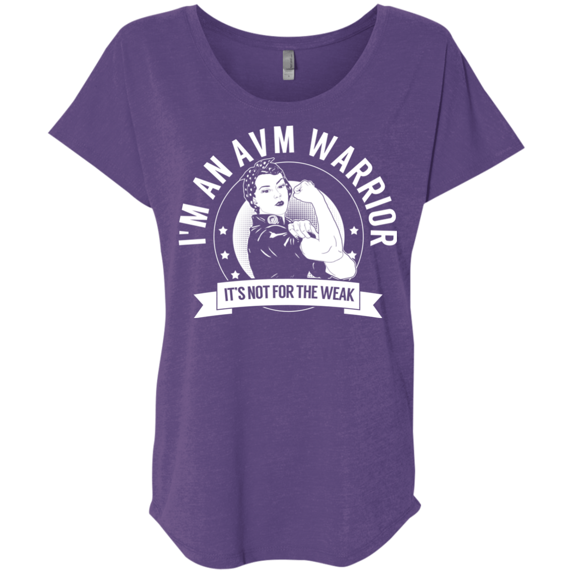 Arteriovenous Malformation - AVM Warrior NFTW Dolman Sleeve - The Unchargeables