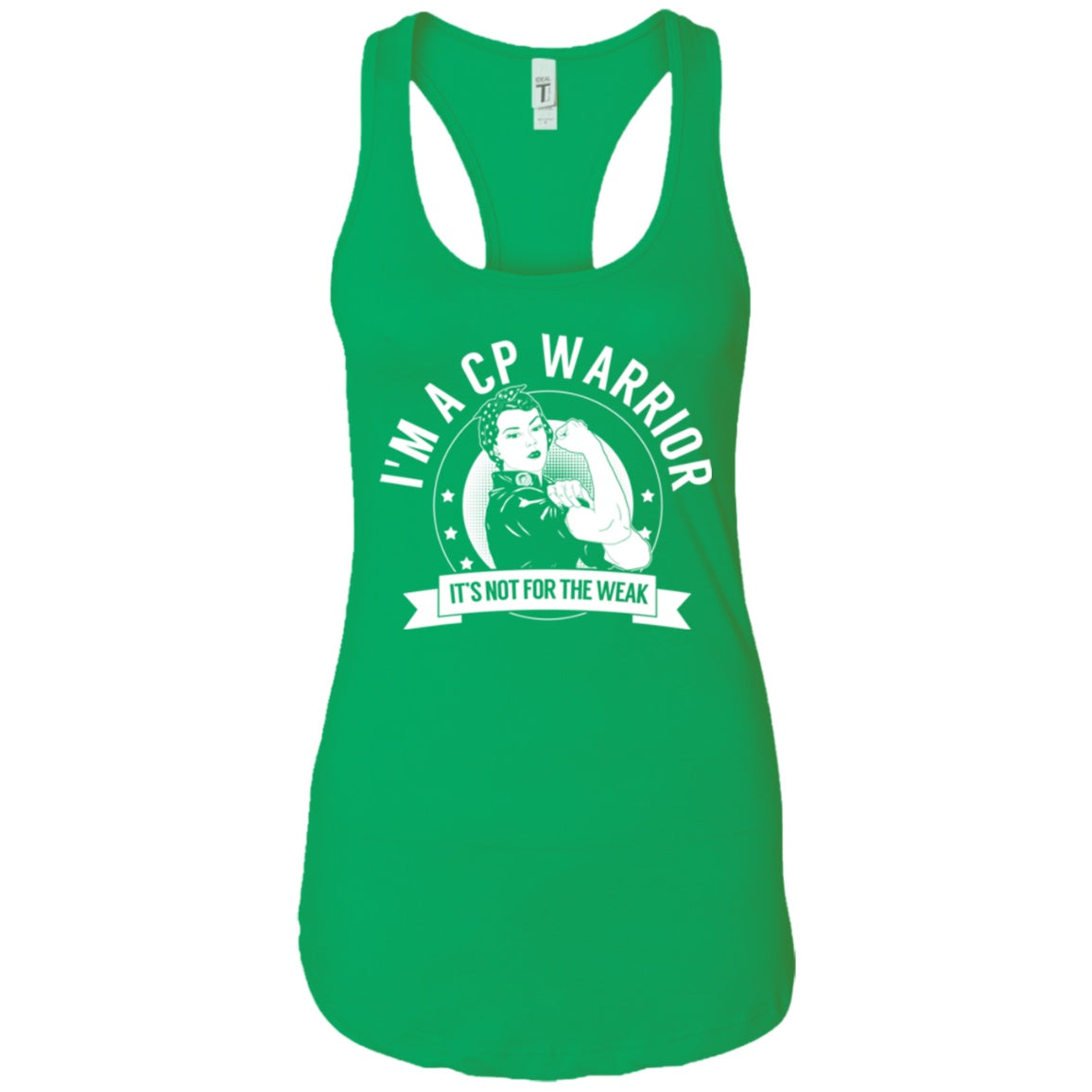Cerebral Palsy - CP Warrior NFTW Ideal Racerback Tank - The Unchargeables