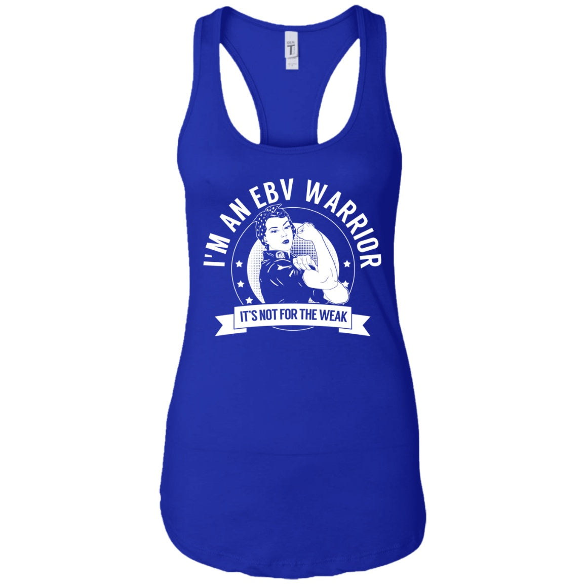 Chronic Epstein-Barr Virus - EBV Warrior NFTW Ideal Racerback Tank - The Unchargeables