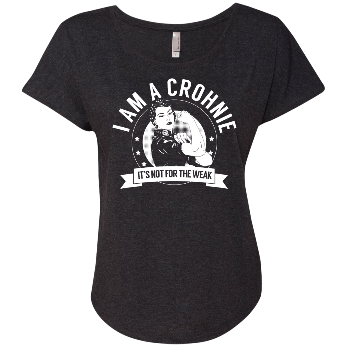 Crohnie Warrior NFTW Dolman Sleeve - The Unchargeables