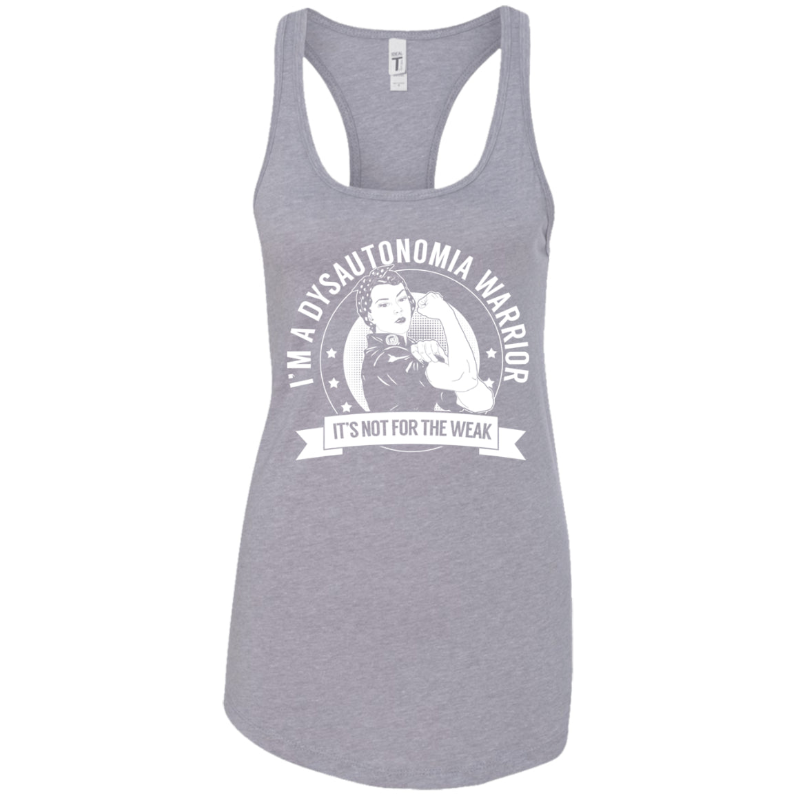 Dysautonomia Warrior NFTW Ideal Racerback Tank - The Unchargeables
