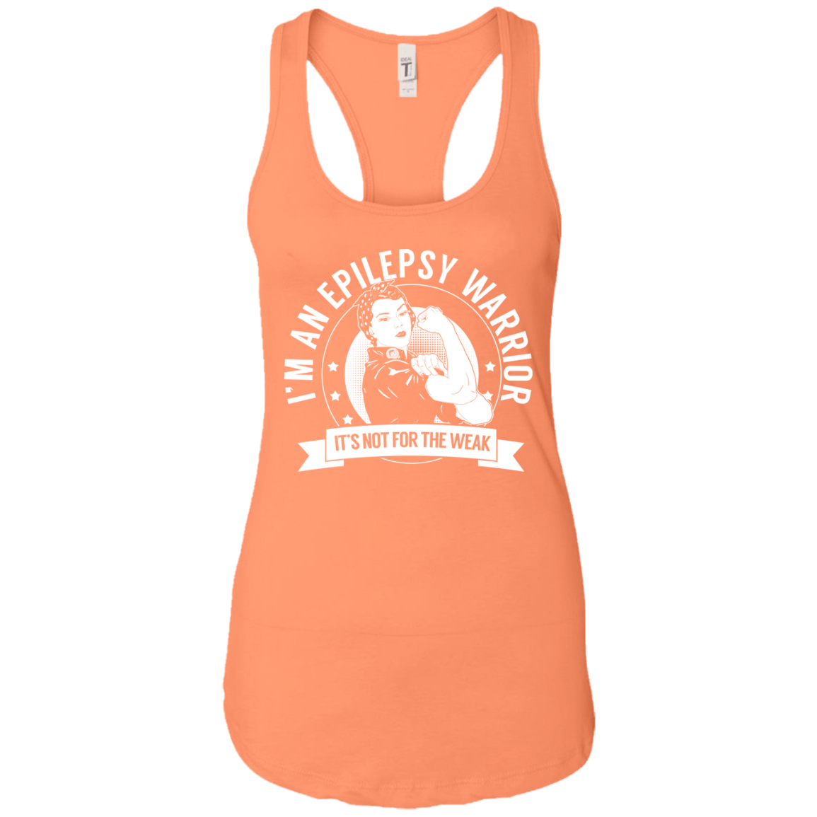 Epilepsy Warrior NFTW Ideal Racerback Tank - The Unchargeables