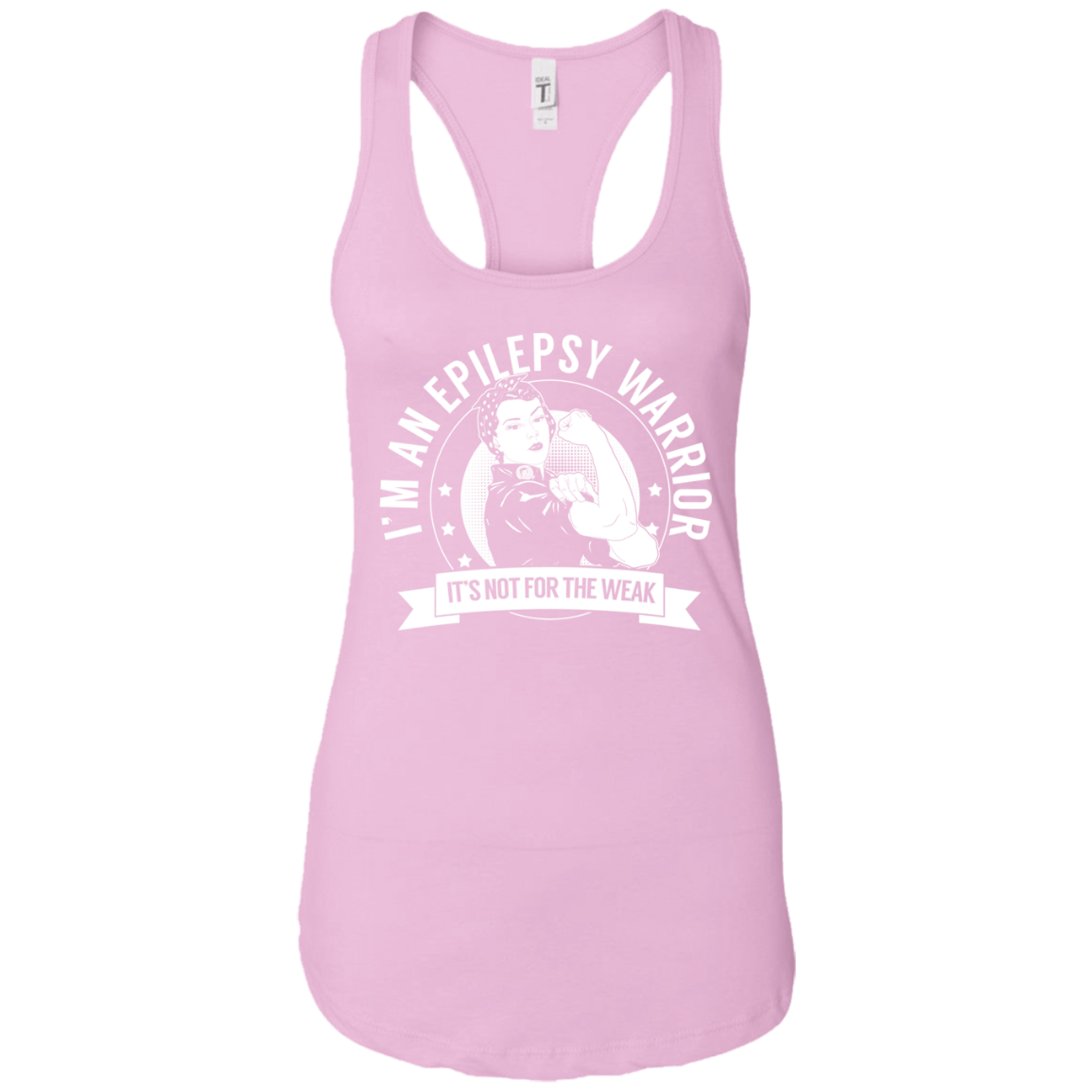 Epilepsy Warrior NFTW Ideal Racerback Tank - The Unchargeables