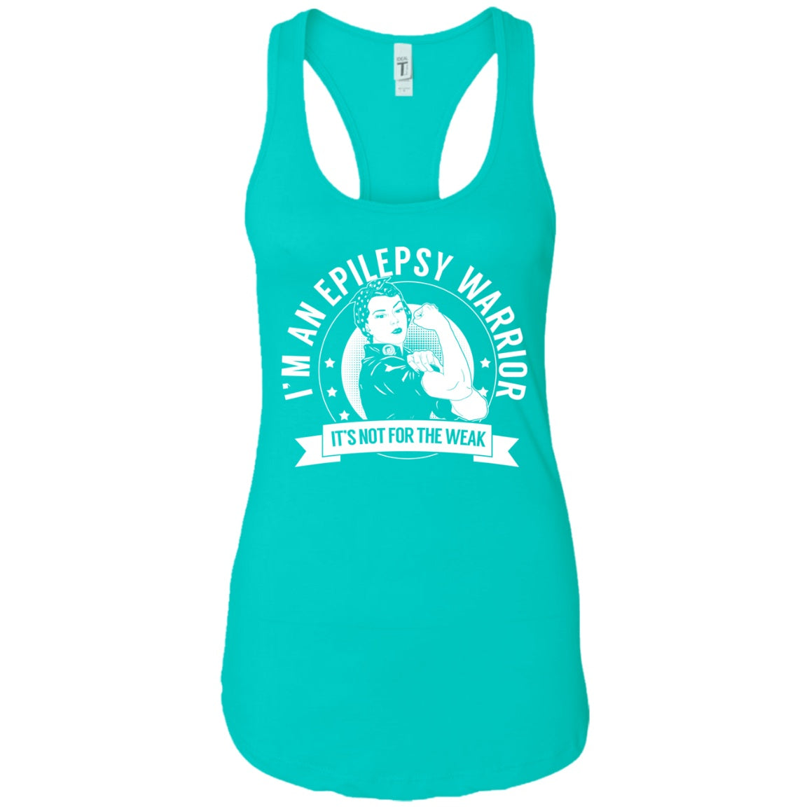 Epilepsy Warrior NFTW Ideal Racerback Tank - The Unchargeables