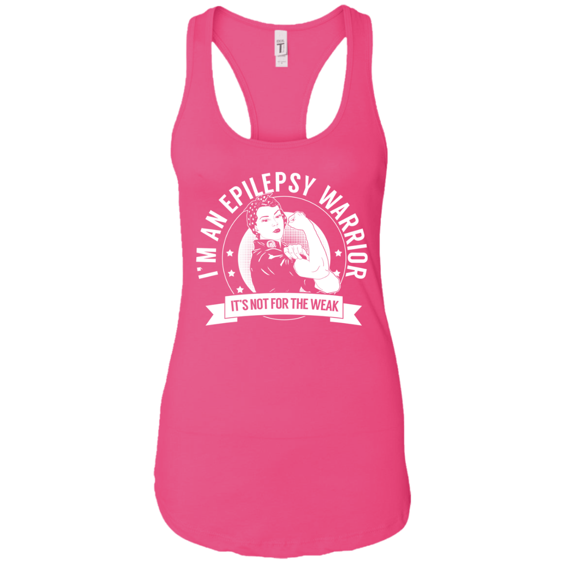 Epilepsy Warrior NFTW Ideal Racerback Tank - The Unchargeables