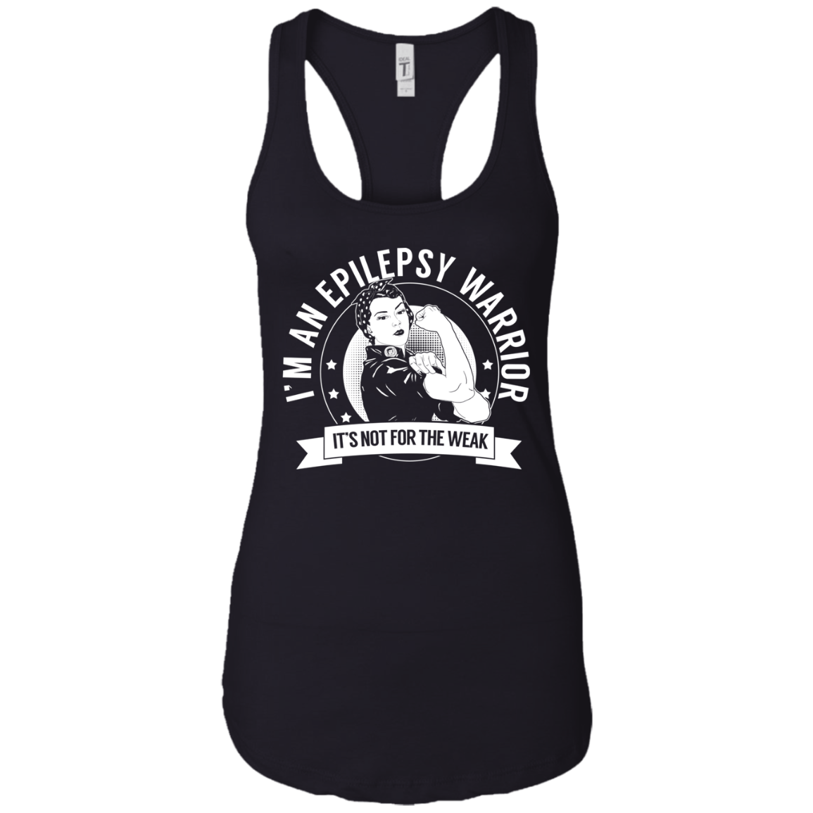 Epilepsy Warrior NFTW Ideal Racerback Tank - The Unchargeables