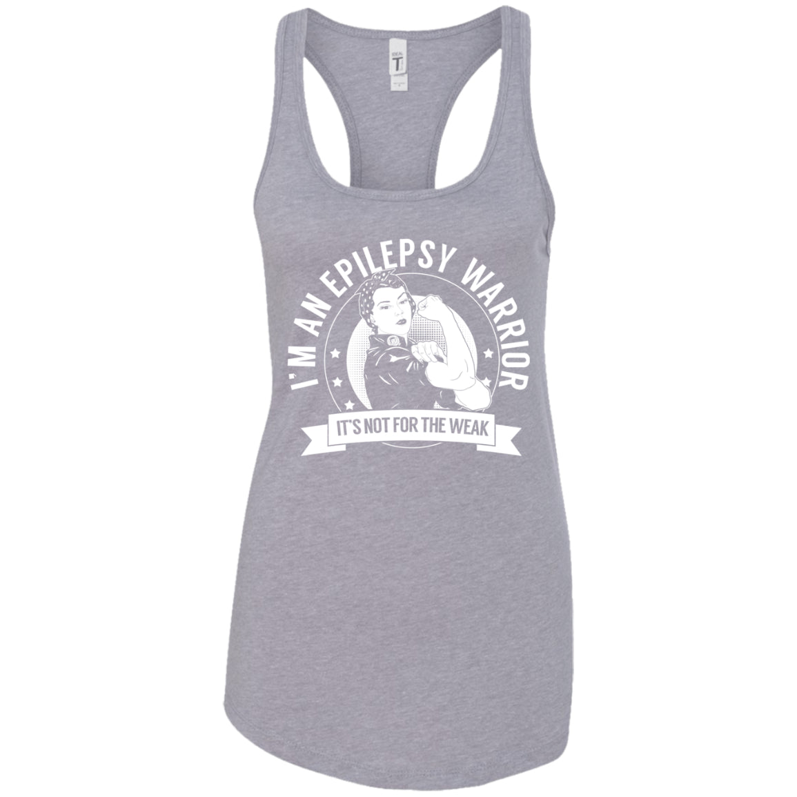 Epilepsy Warrior NFTW Ideal Racerback Tank - The Unchargeables