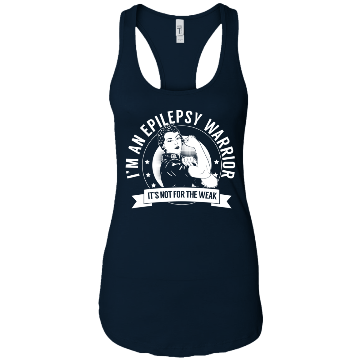 Epilepsy Warrior NFTW Ideal Racerback Tank - The Unchargeables