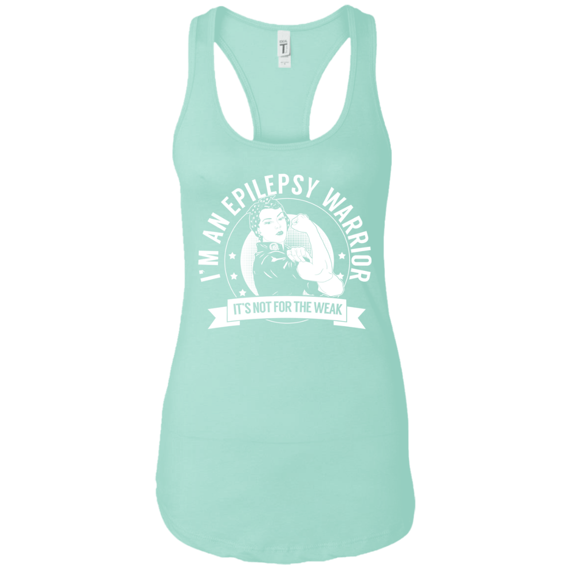 Epilepsy Warrior NFTW Ideal Racerback Tank - The Unchargeables