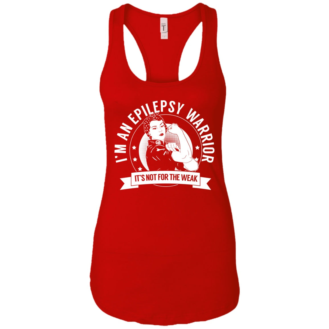 Epilepsy Warrior NFTW Ideal Racerback Tank - The Unchargeables