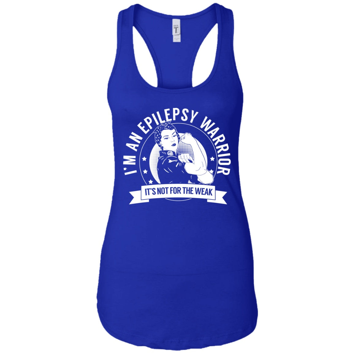 Epilepsy Warrior NFTW Ideal Racerback Tank - The Unchargeables