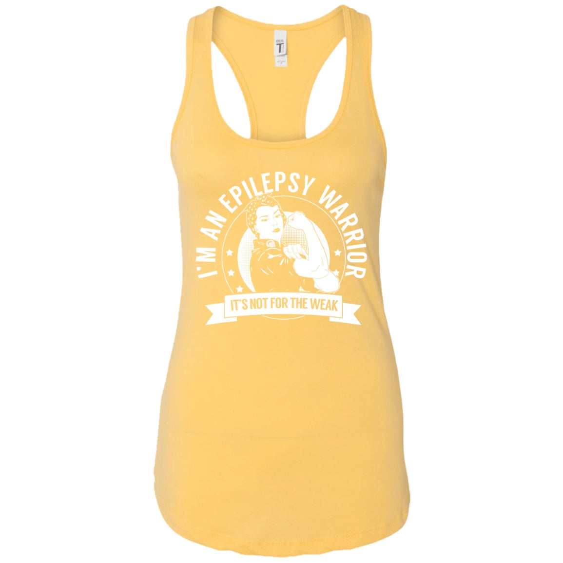 Epilepsy Warrior NFTW Ideal Racerback Tank - The Unchargeables