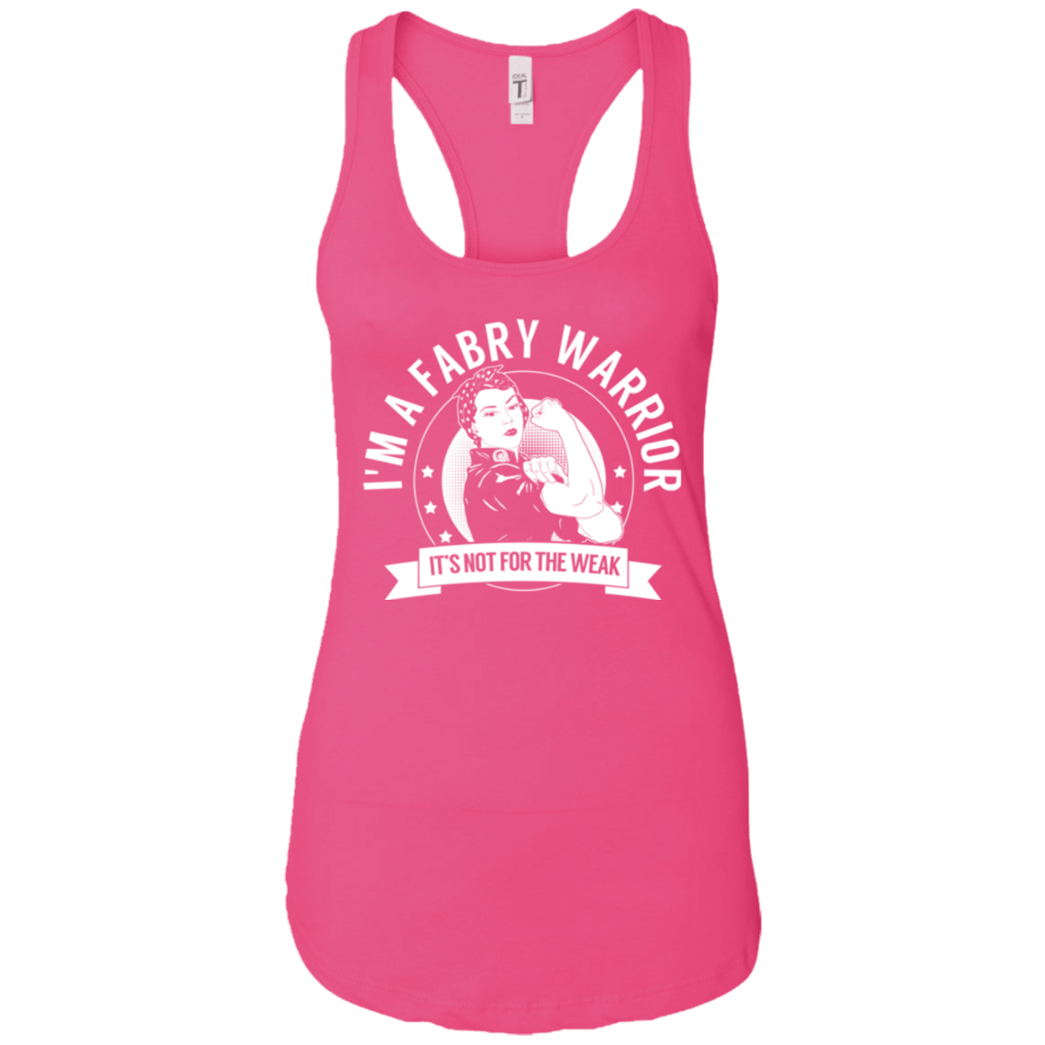 Fabry Warrior NFTW Ideal Racerback Tank - The Unchargeables