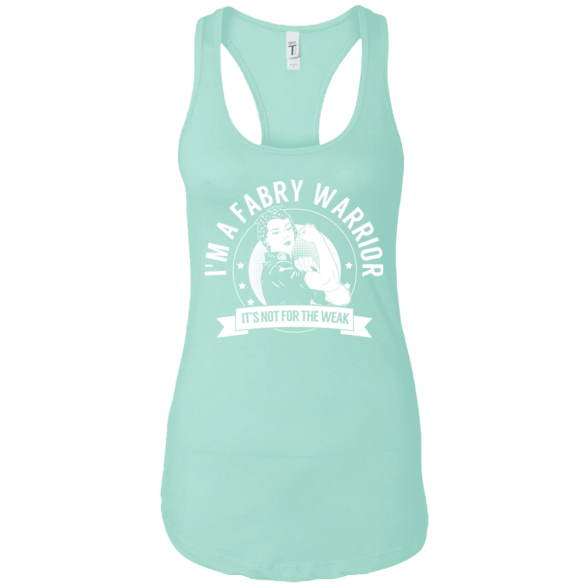 Fabry Warrior NFTW Ideal Racerback Tank - The Unchargeables