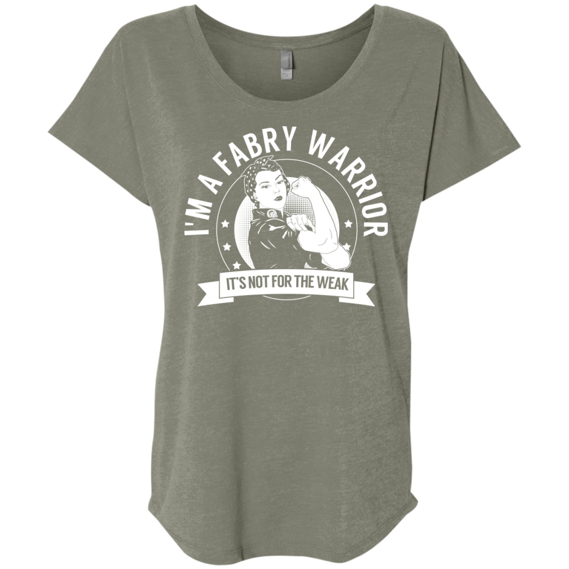 Fabry Warrior Not For The Weak Dolman Sleeve - The Unchargeables