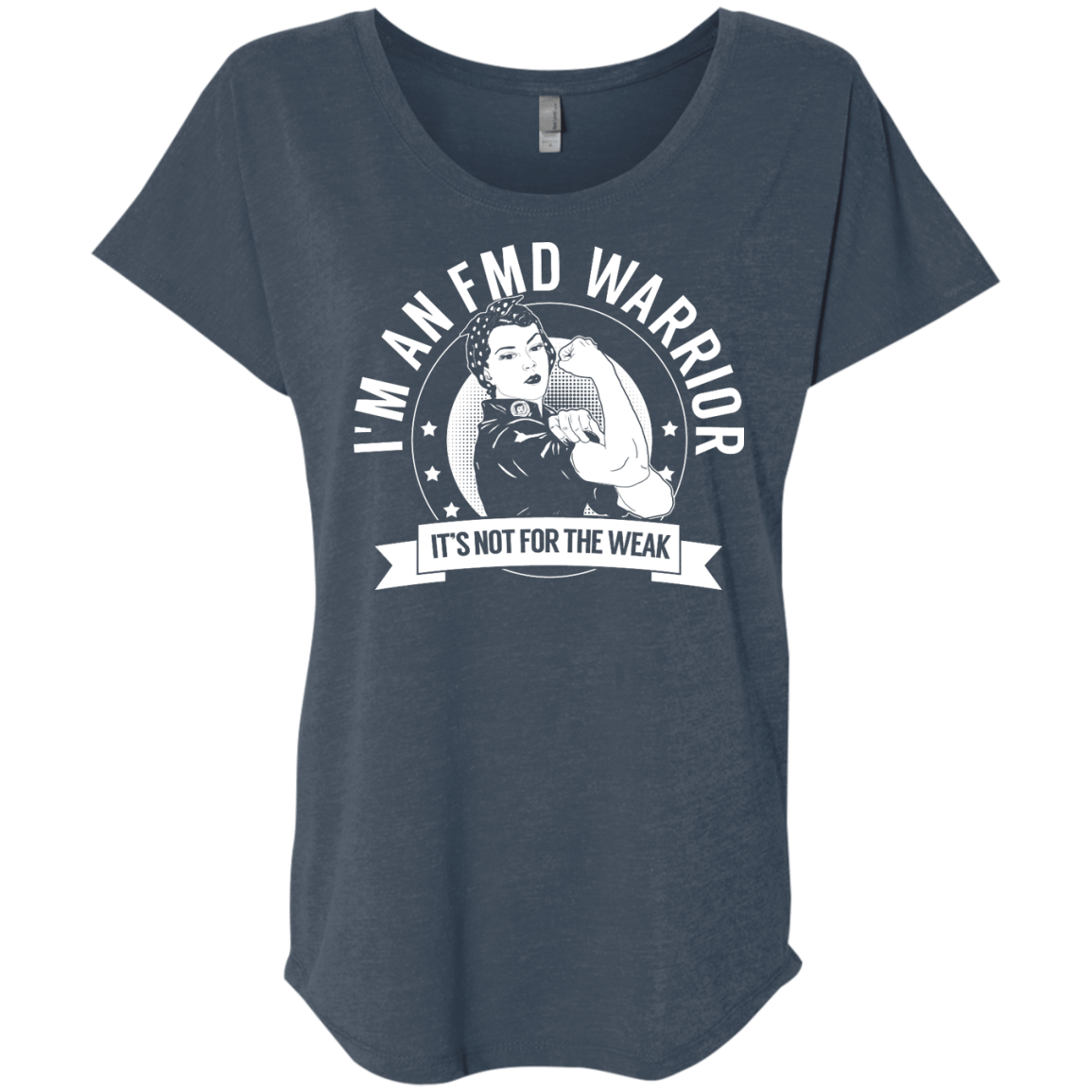 Fibromuscular Dysplasia -  FMD Warrior Not For The Weak  Dolman Sleeve - The Unchargeables