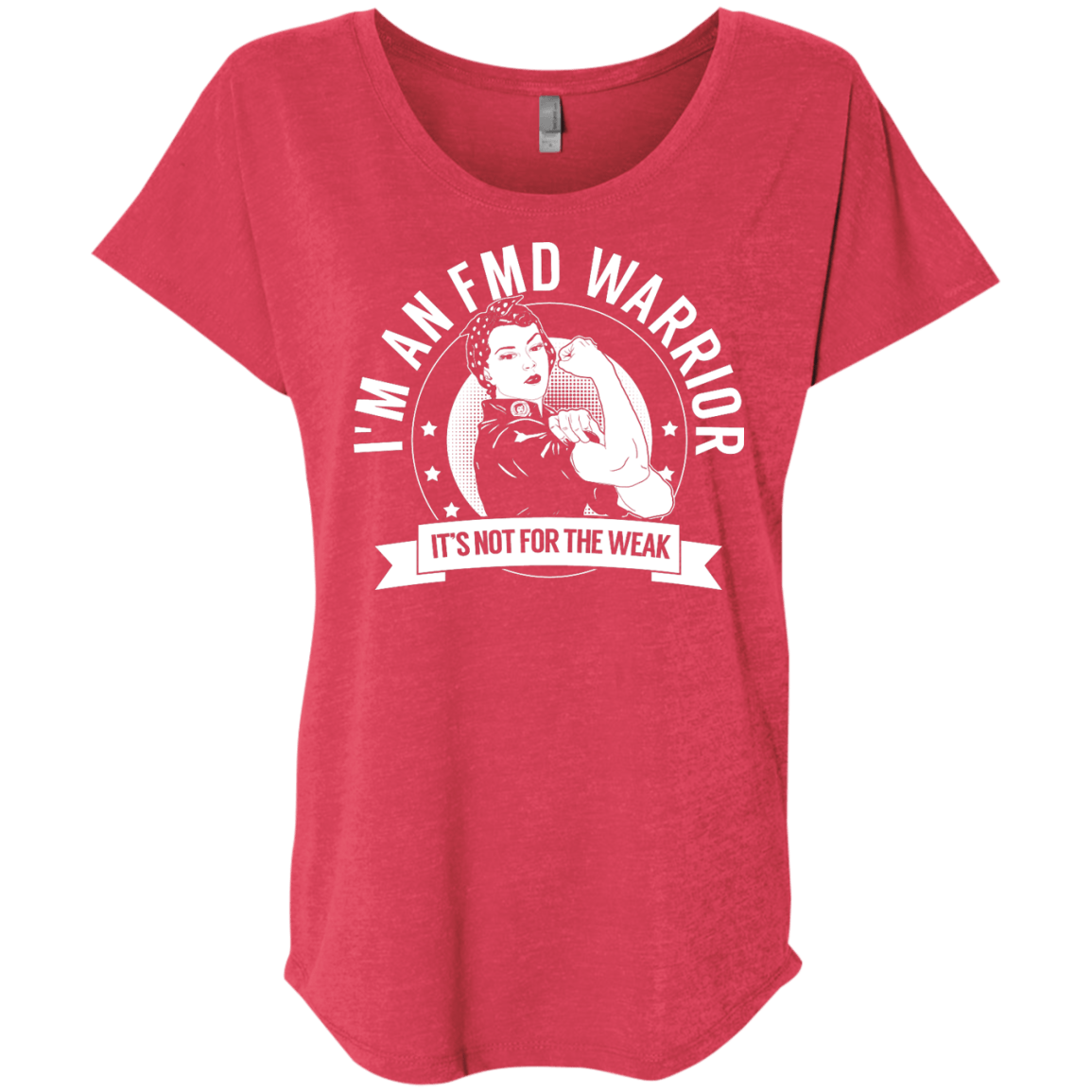 Fibromuscular Dysplasia -  FMD Warrior Not For The Weak  Dolman Sleeve - The Unchargeables