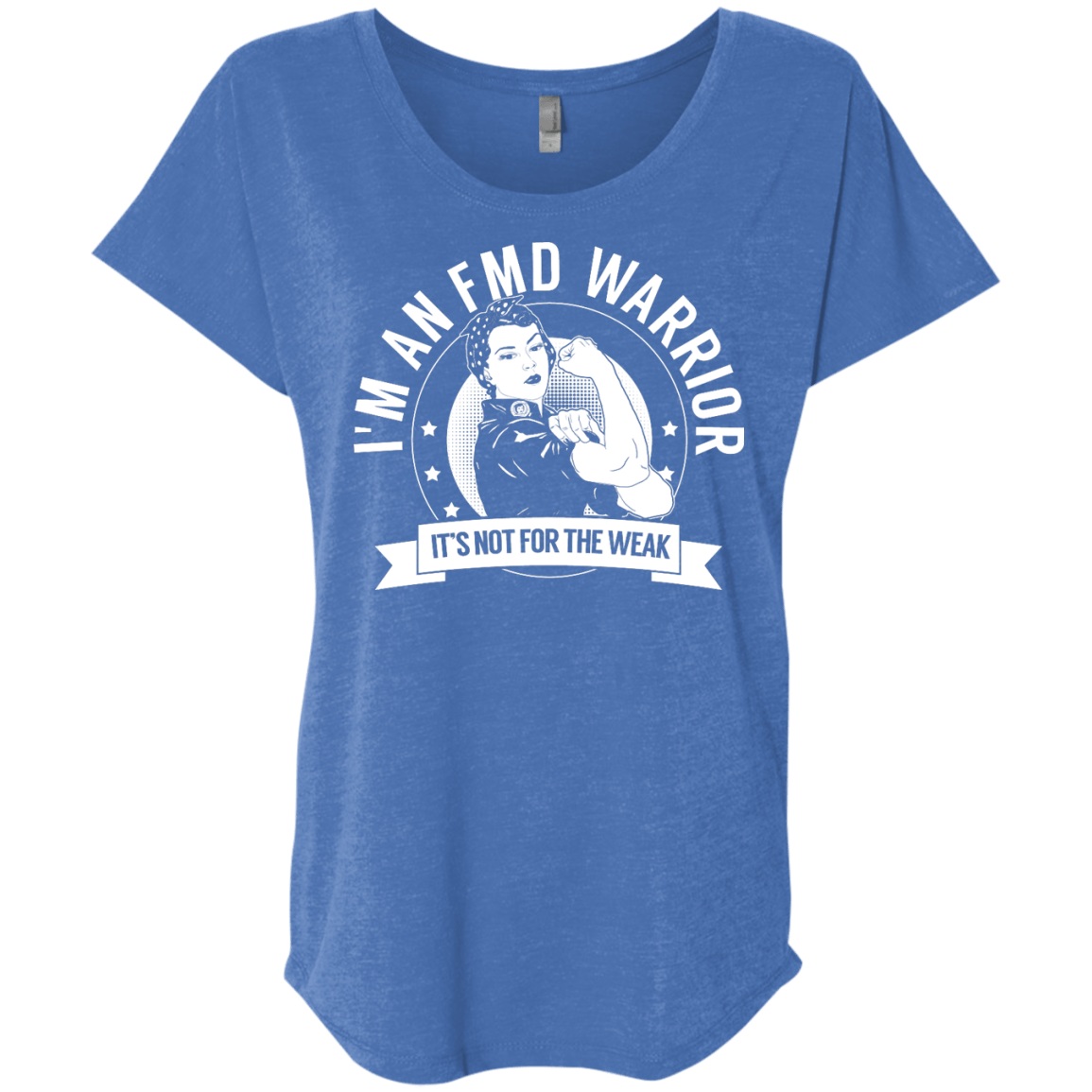 Fibromuscular Dysplasia -  FMD Warrior Not For The Weak  Dolman Sleeve - The Unchargeables