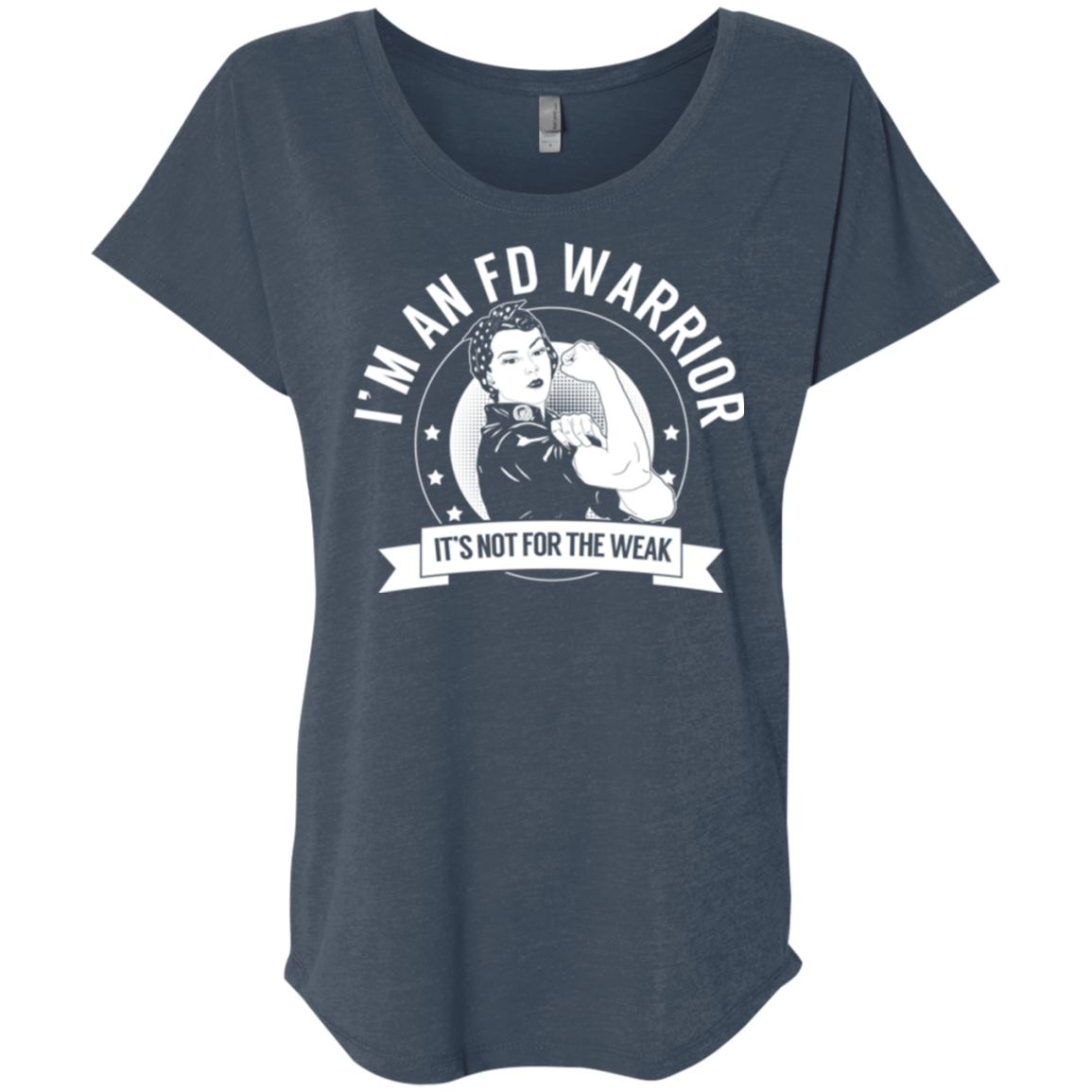 Fibrous Dysplasia - FD Warrior Not For The Weak Dolman Sleeve - The Unchargeables