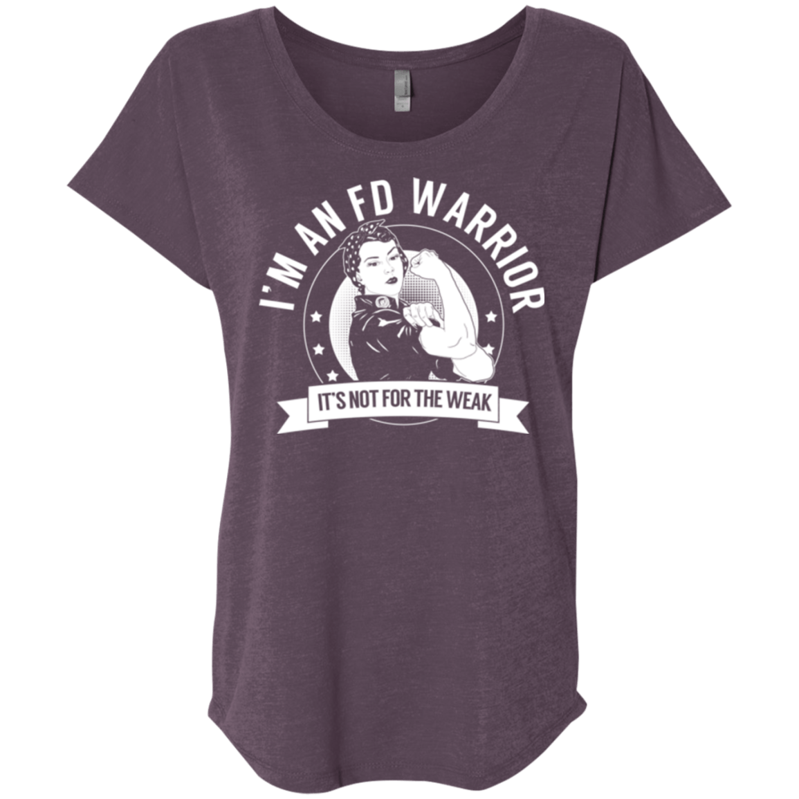 Fibrous Dysplasia - FD Warrior Not For The Weak Dolman Sleeve - The Unchargeables