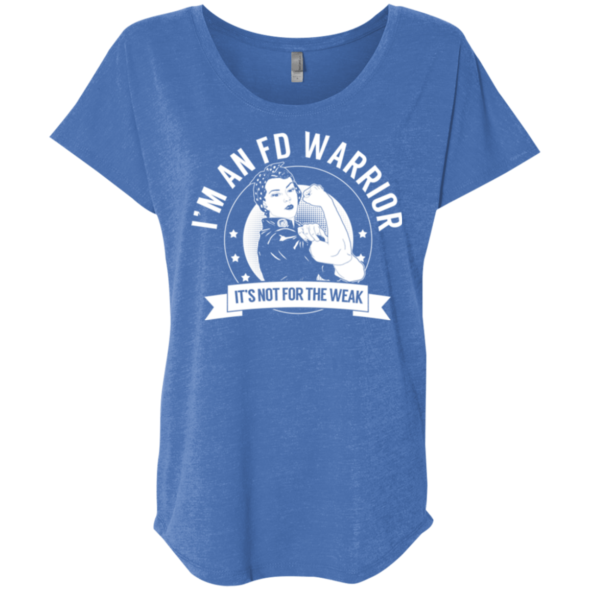 Fibrous Dysplasia - FD Warrior Not For The Weak Dolman Sleeve - The Unchargeables