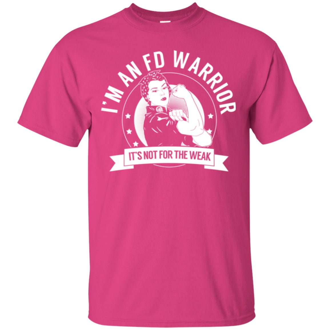 Fibrous Dysplasia - FD Warrior Not For The Weak Unisex Shirt - The Unchargeables