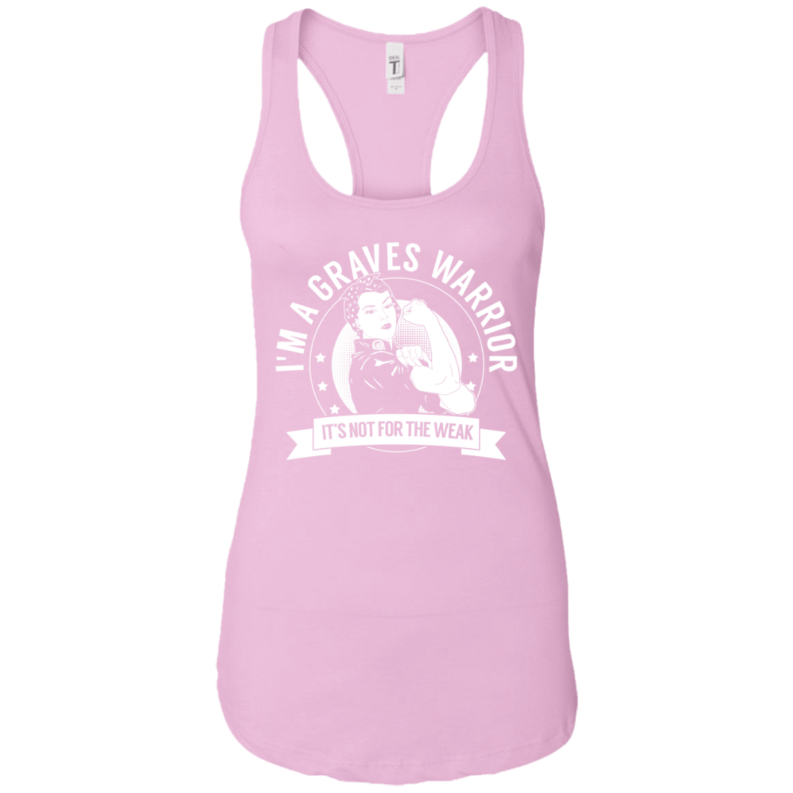 Graves Disease - Graves Warrior NFTW Ideal Racerback Tank - The Unchargeables