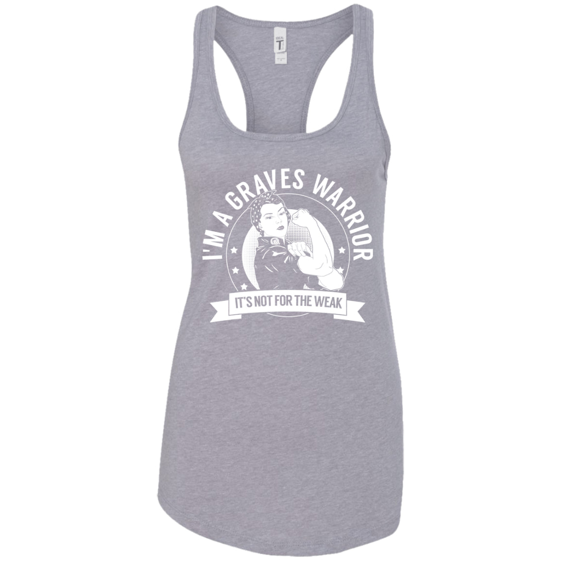 Graves Disease - Graves Warrior NFTW Ideal Racerback Tank - The Unchargeables