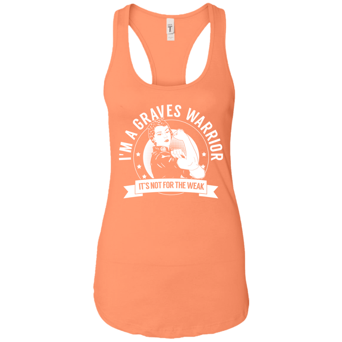 Graves Disease - Graves Warrior NFTW Ideal Racerback Tank - The Unchargeables