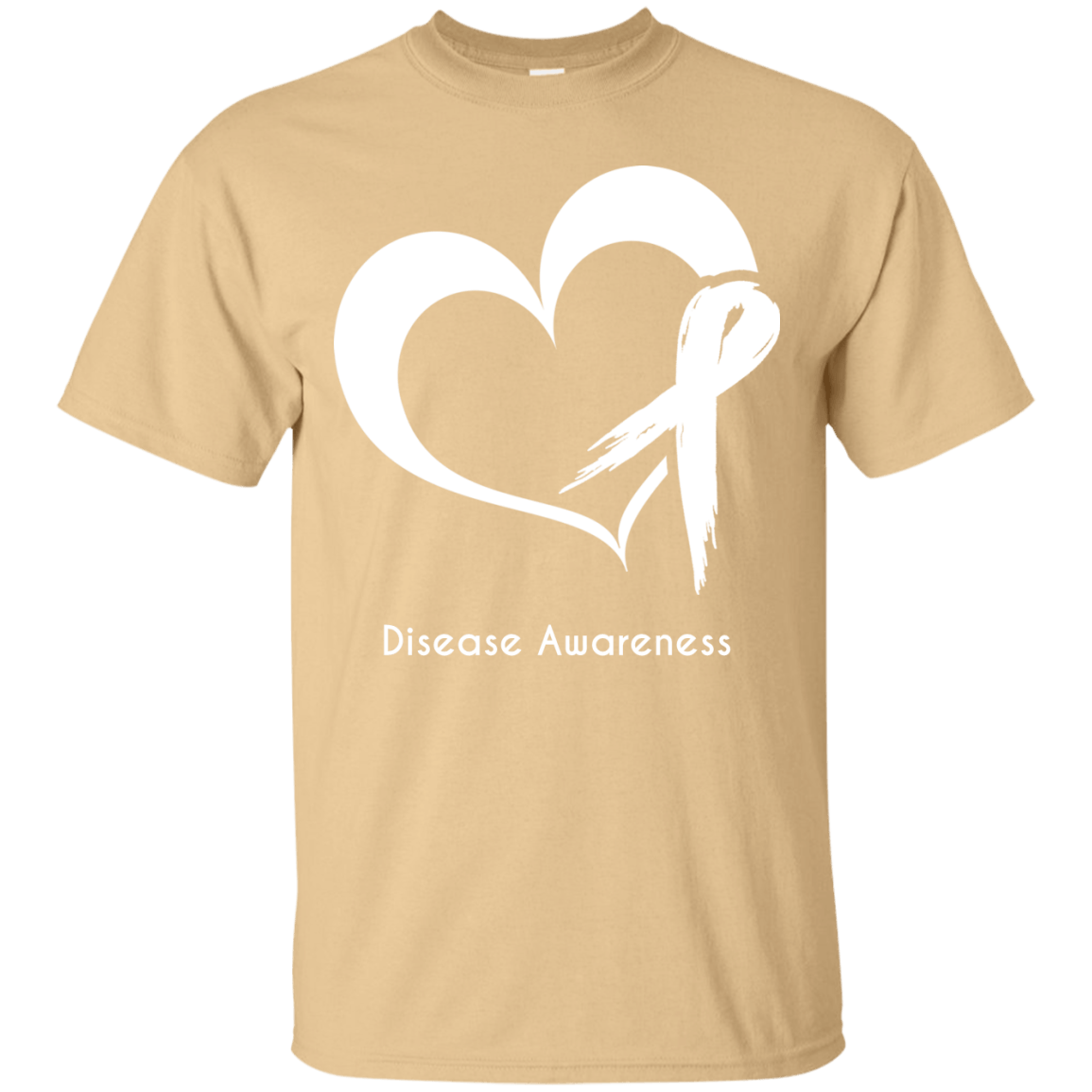 Heart Ribbon Customisable Unisex Shirt - The Unchargeables