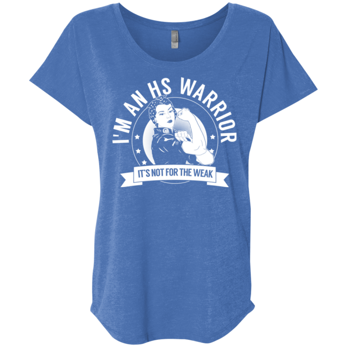 Hidradenitis Suppurativa - HS Warrior Not For The Weak Dolman Sleeve - The Unchargeables