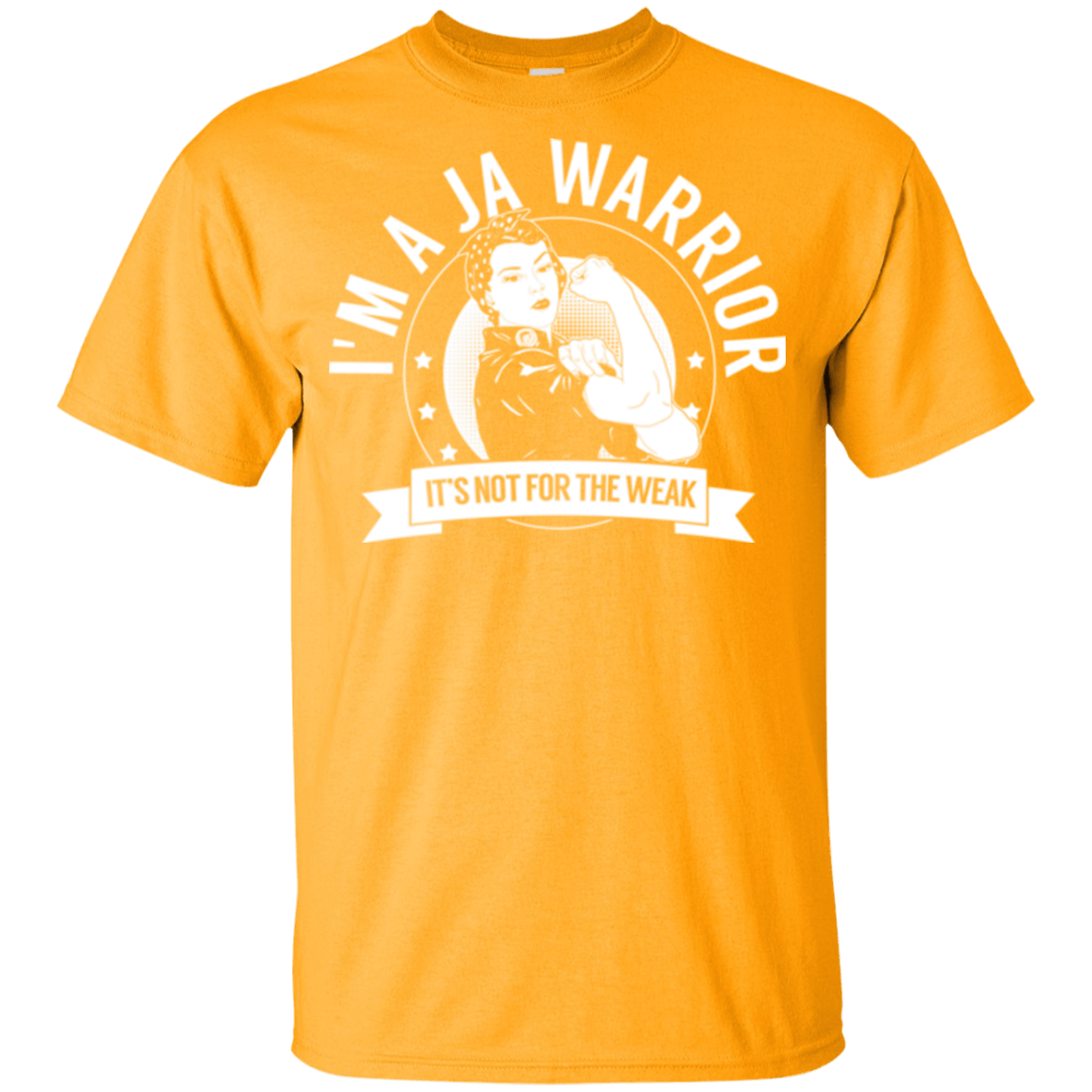 Juvenile Arthritis - JA Warrior Not For The Weak Youth Ultra Cotton T-Shirt - The Unchargeables