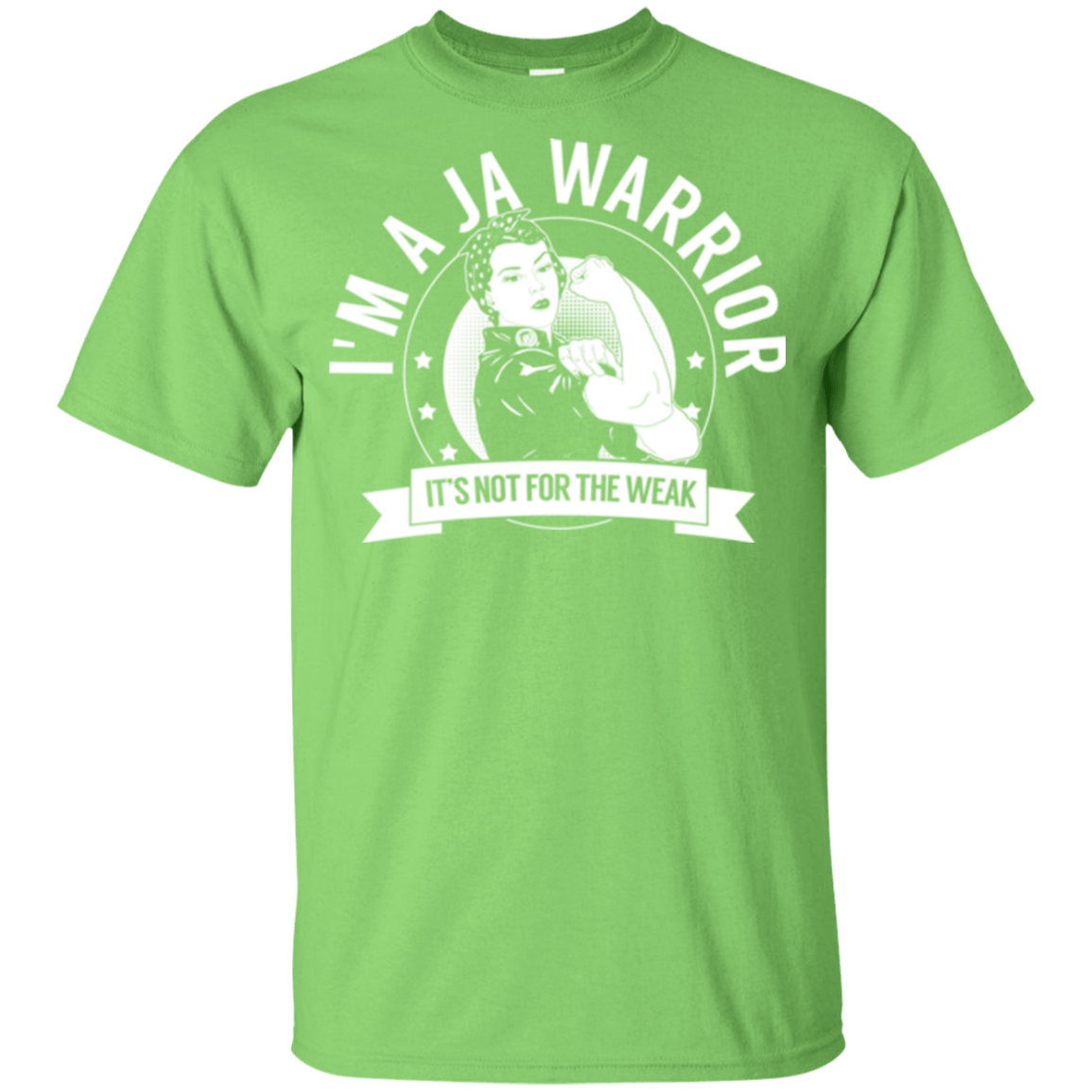 Juvenile Arthritis - JA Warrior Not For The Weak Youth Ultra Cotton T-Shirt - The Unchargeables