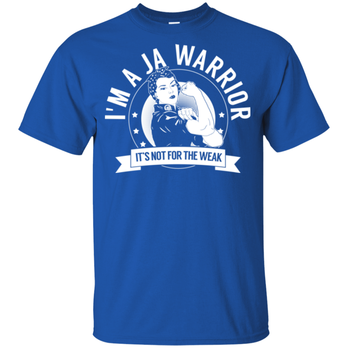 Juvenile Arthritis - JA Warrior Not For The Weak Youth Ultra Cotton T-Shirt - The Unchargeables