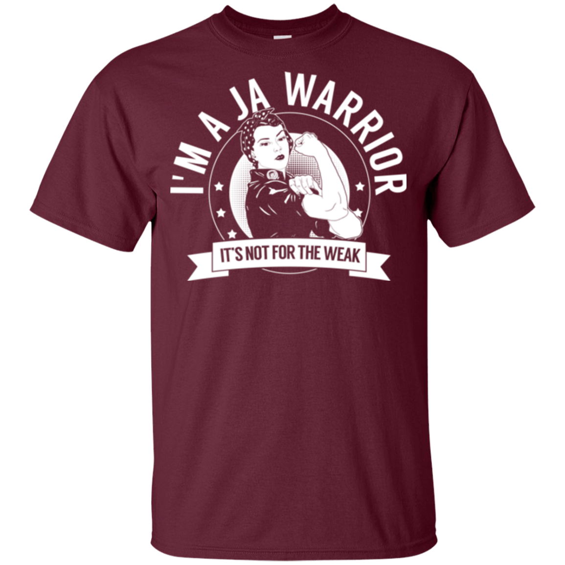 Juvenile Arthritis - JA Warrior Not For The Weak Youth Ultra Cotton T-Shirt - The Unchargeables