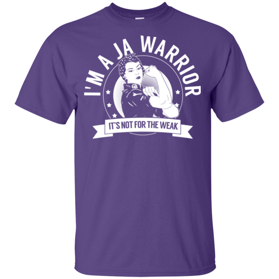 Juvenile Arthritis - JA Warrior Not For The Weak Youth Ultra Cotton T-Shirt - The Unchargeables