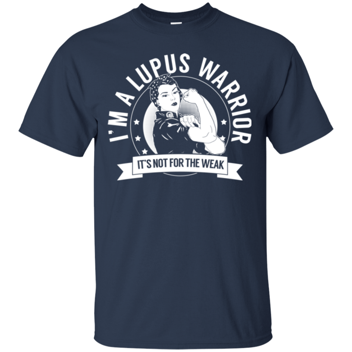 Lupus Warrior Not For The Weak Cotton T-Shirt - The Unchargeables