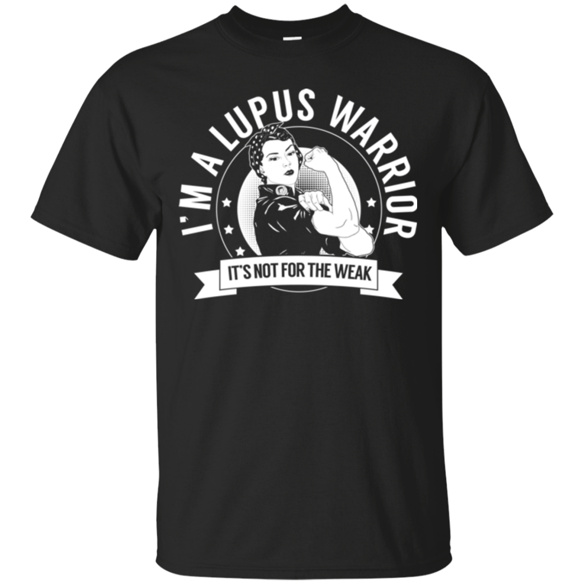 Lupus Warrior Not For The Weak Cotton T-Shirt - The Unchargeables