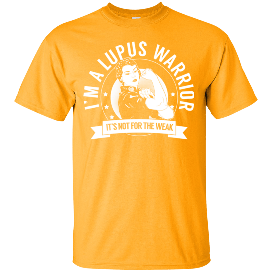 Lupus Warrior Not For The Weak Cotton T-Shirt - The Unchargeables