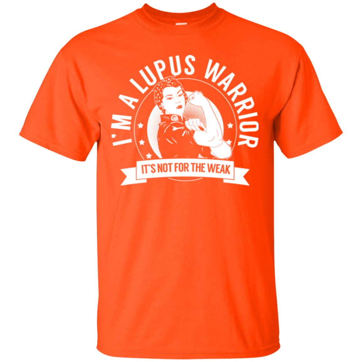 Lupus Warrior Not For The Weak Cotton T-Shirt - The Unchargeables