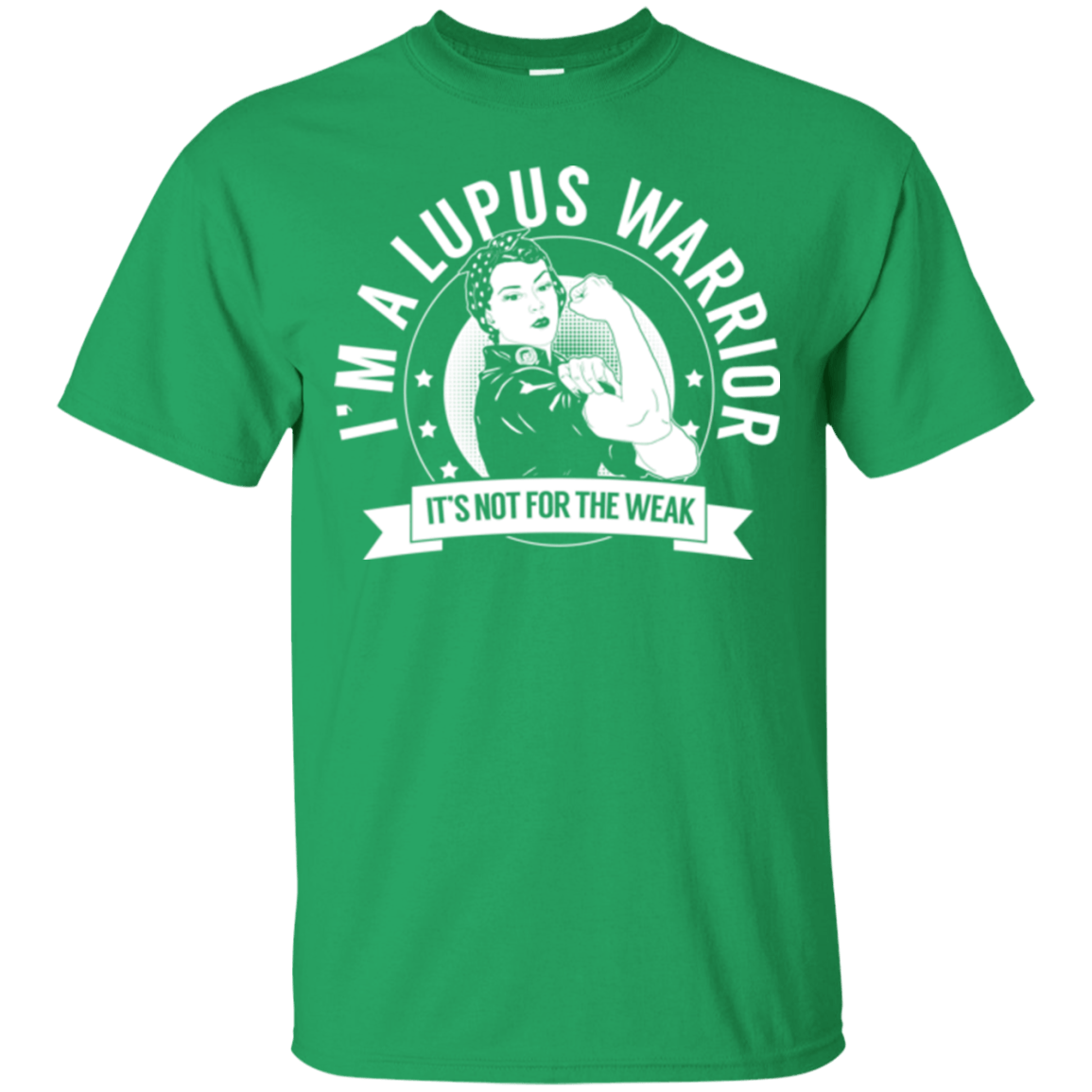 Lupus Warrior Not For The Weak Cotton T-Shirt - The Unchargeables