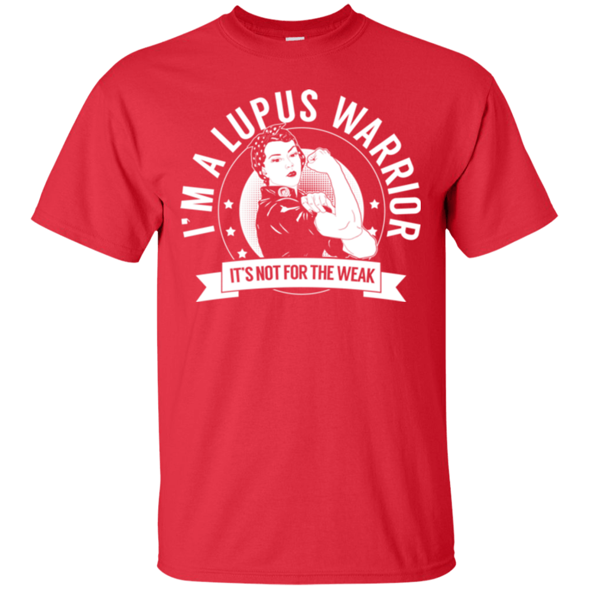 Lupus Warrior Not For The Weak Cotton T-Shirt - The Unchargeables