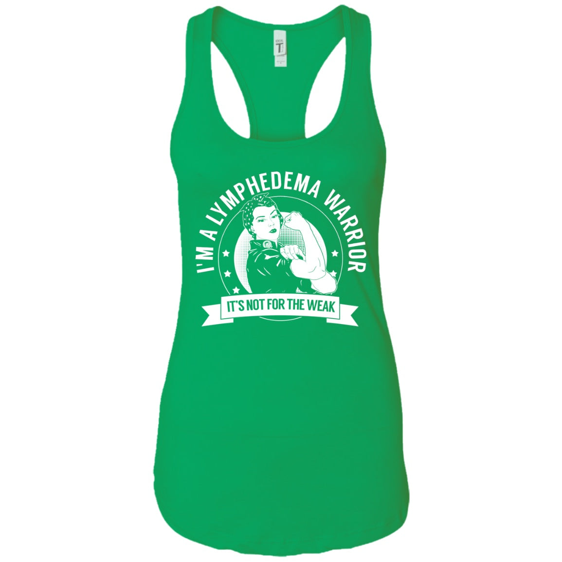 Lymphedema Warrior NFTW Ideal Racerback Tank - The Unchargeables