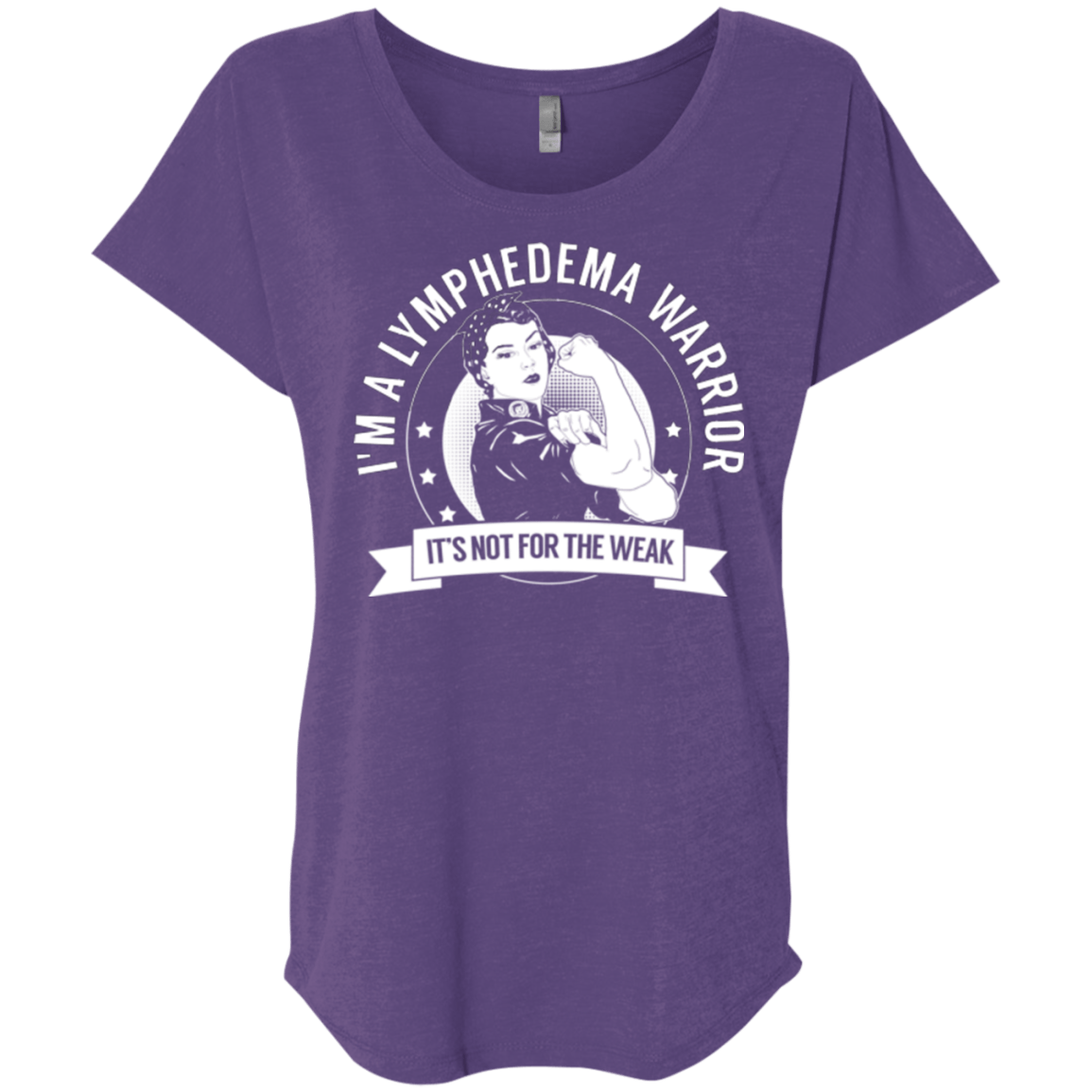 Lymphedema Warrior Not For The Weak Dolman Sleeve - The Unchargeables