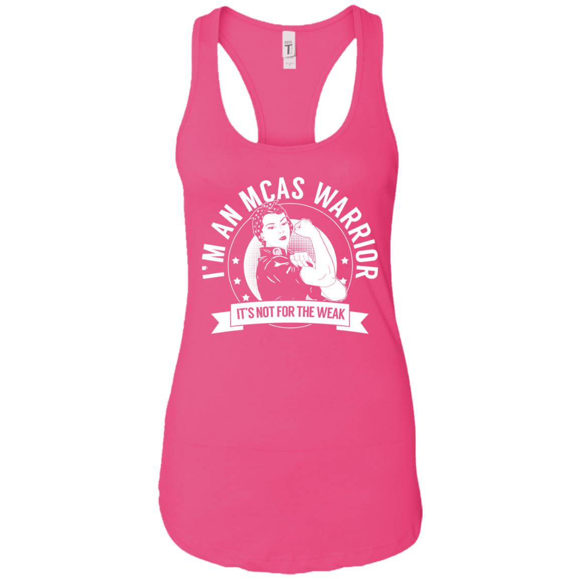 Mast Cell Activation Syndrome - MCAS Warrior NFTW Ideal Racerback Tank - The Unchargeables