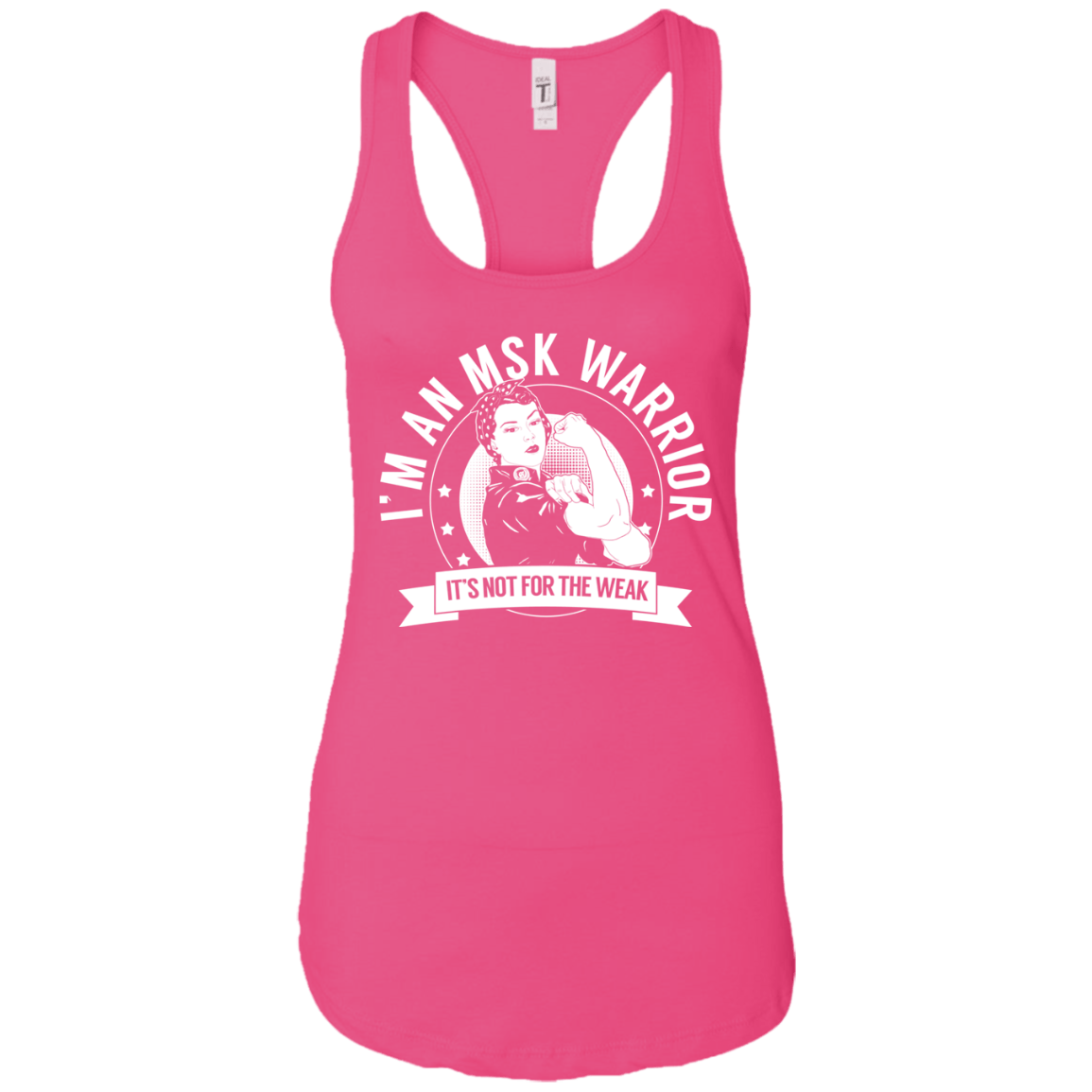 Medullary Sponge Kidney - MSK Warrior NFTW Ideal Racerback Tank - The Unchargeables