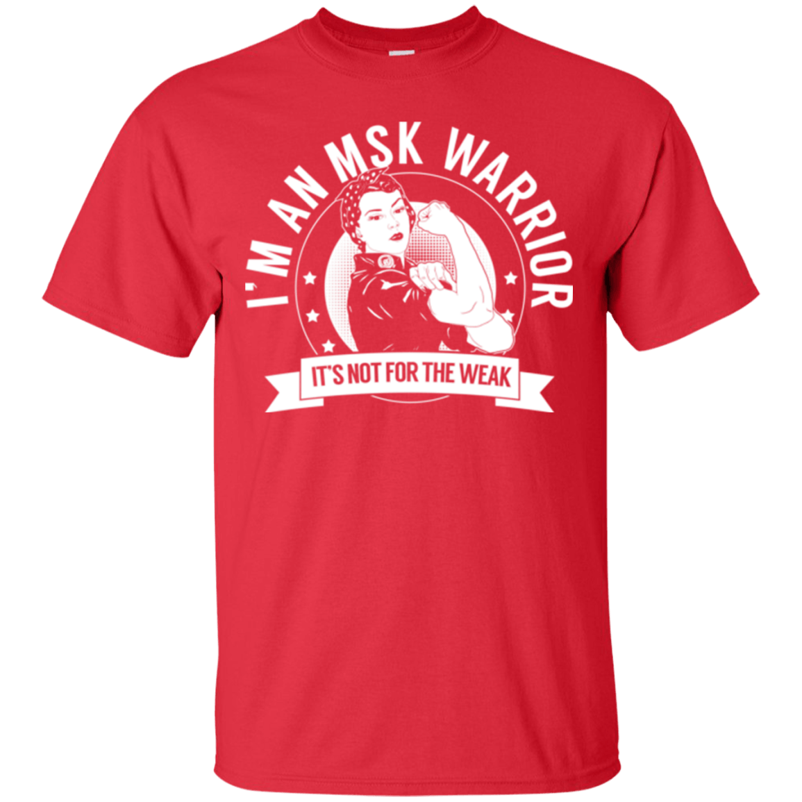 Medullary Sponge Kidney - MSK Warrior Not For The Weak Cotton T-Shirt - The Unchargeables